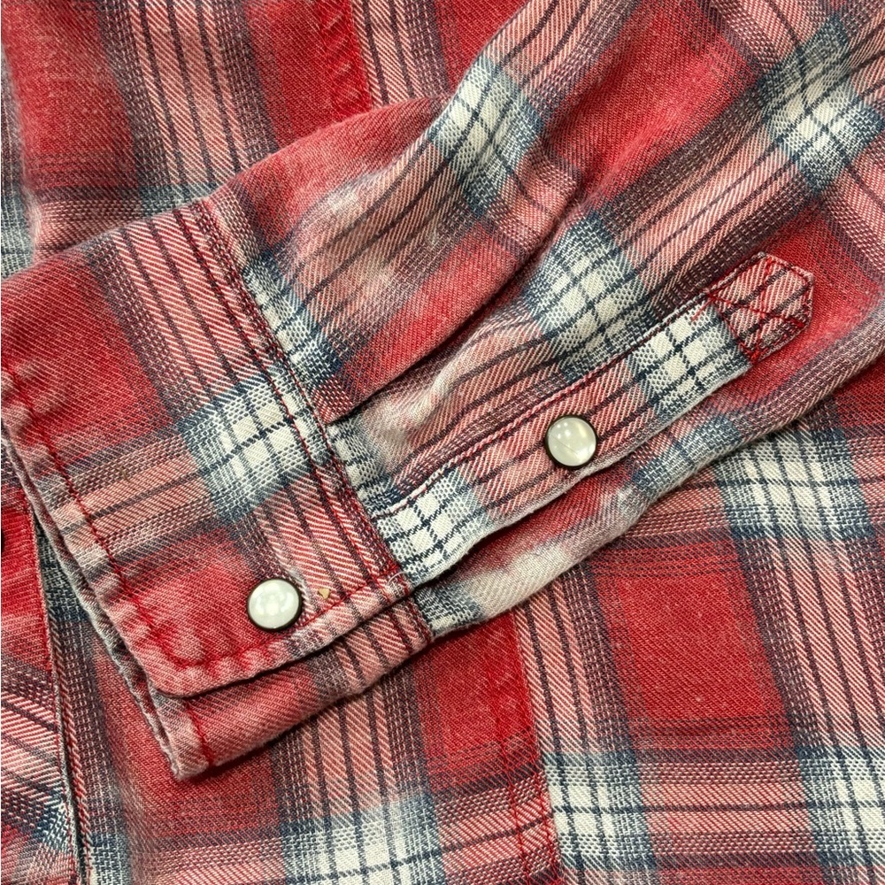 Adorable Roxy Flannel (Lightweight) Distressed St… - image 4